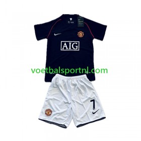Manchester United Cristiano Ronaldo 7 Retro Uit Shirt Kind 2007-2008